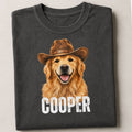 Custom Pet Shirt – Personalized Western Pet Portrait Tee.