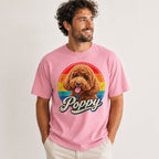 Custom Dog Shirt with Name – Retro Personalized Pet T-Shirt.