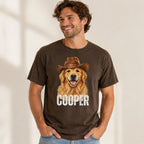Custom Pet Shirt – Personalized Western Pet Portrait Tee.
