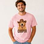 Custom Pet Shirt – Personalized Western Pet Portrait Tee.