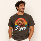 Custom Dog Shirt with Name – Retro Personalized Pet T-Shirt.