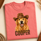 Custom Pet Shirt – Personalized Western Pet Portrait Tee.