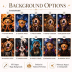 Custom Spooky Royal Pet Portrait | Gothic Halloween Art.