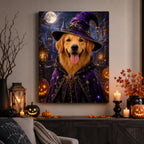 Custom Spooky Royal Pet Portrait | Gothic Halloween Art.