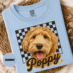 Custom Vintage Retro Pet Shirt | Personalized Dog Graphic Tee.