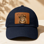 Custom Western Cat Hat – Personalized Pet Portrait Patch.