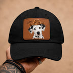 Custom Western Dog Hat – Personalized Pet Portrait Patch.